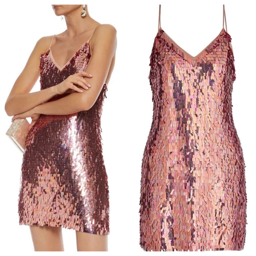 ALICE + OLIVIA Contessa Sequined Dress